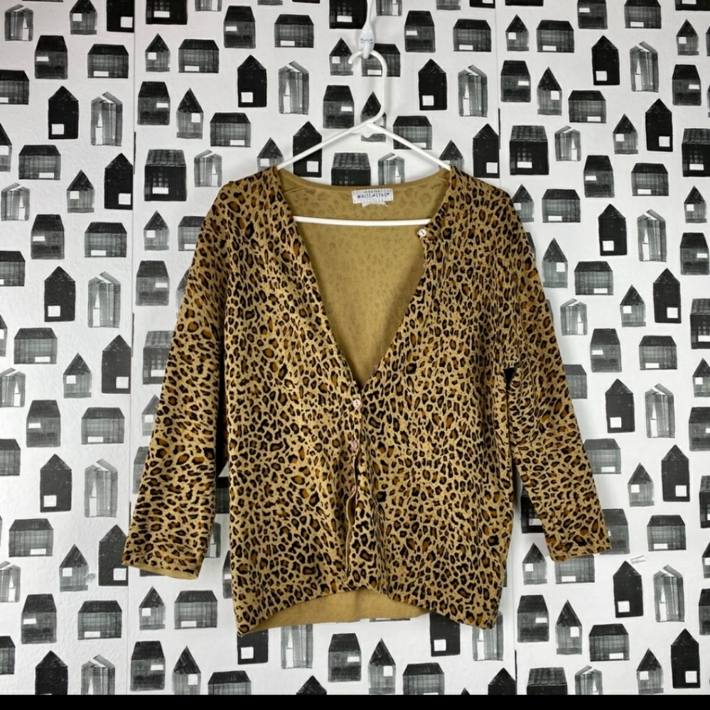 White Stag | Animal Print Cardigan